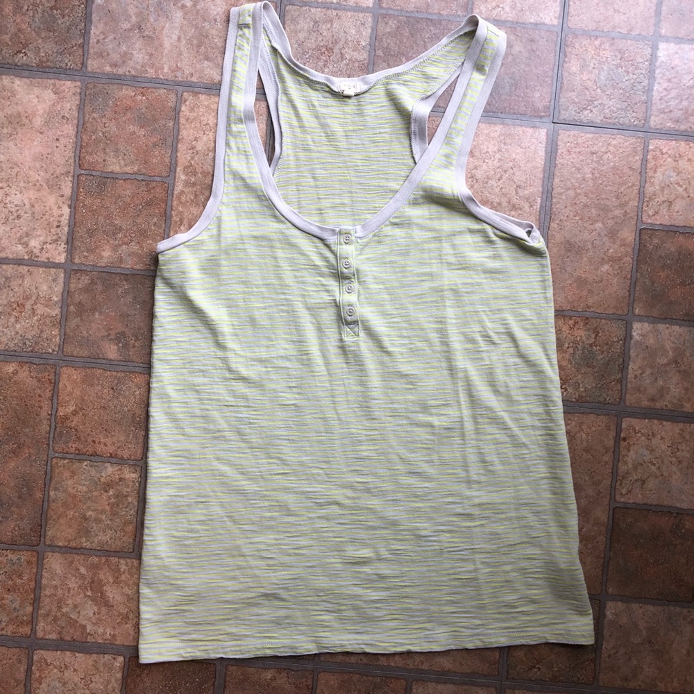 J Crew racer back tank top